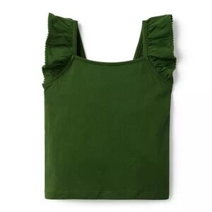 Janie and Jack Forest Green Tank Top